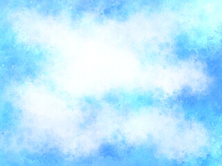 絵本の様な幻想的で可愛いフワフワの空