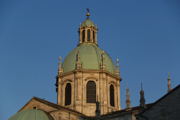 Fototapeta na wymiar Details of the Cathedral of Como