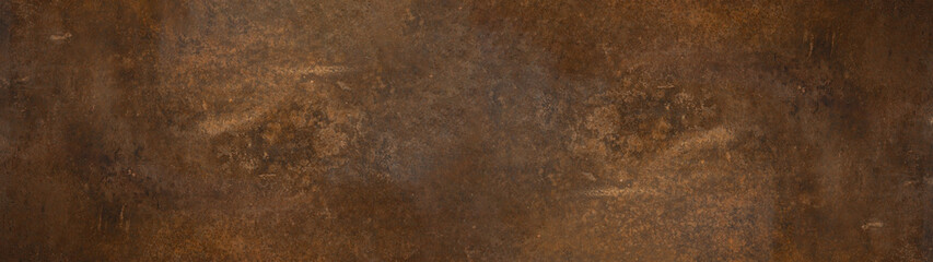 Grunge rusty dark metal background texture banner panorama	 - obrazy, fototapety, plakaty