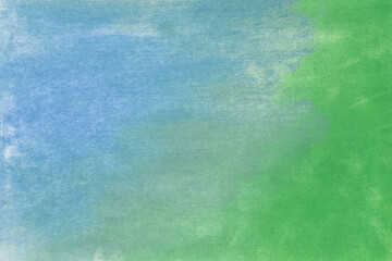 green and blue pastel art background texture