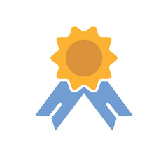 Medal Icon Design Vector Template Illustration