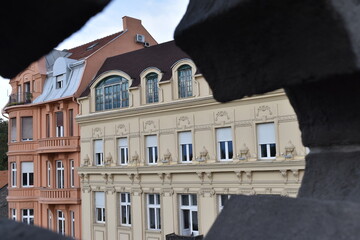 old house in the city