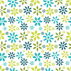 Flower seamless pattern