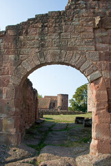 Mittlalter Torbogen auf der Luzelburg