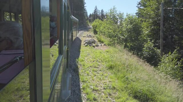 Tramway du Mont-Blanc, Saint-Gervais, Haute-Savoie, France