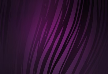 Dark Pink vector blurred bright template.