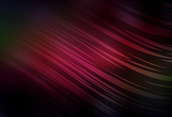 Fototapeta premium Dark Red, Yellow vector blurred template.