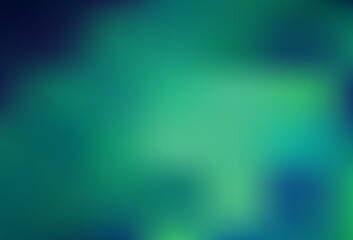 Light Green vector blurred background.