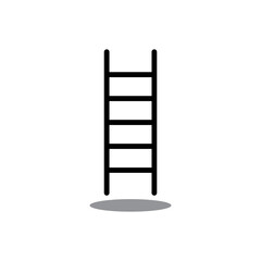 Step ladder Icon Design Vector Template Illustration