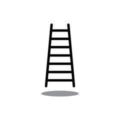 Step ladder Icon Design Vector Template Illustration