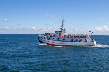 Fototapeta premium Schiff nach Rügen 