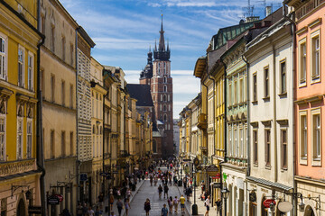 Obraz premium Florianska street, Krakow