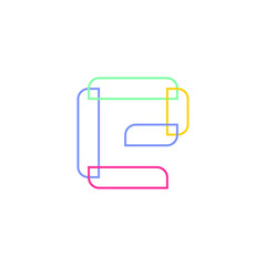 E logo Vector icon illustrations