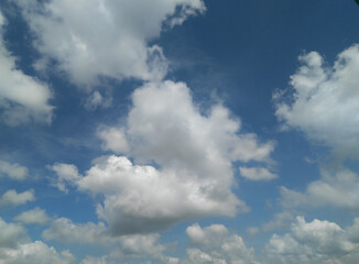 blue sky with clouds