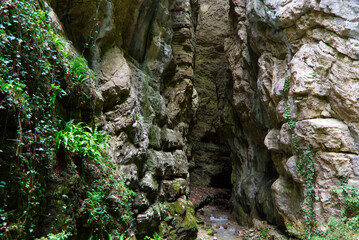 The suggestive Tremosine gorge on Lake Garda