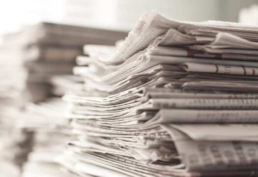 close up of newspaper