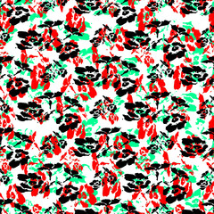 Obraz premium seamless pattern with butterflies
