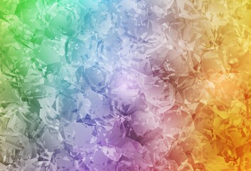 Light Multicolor vector abstract backdrop with roses, flowers.