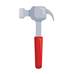 construction hammer design of working maintenance workshop and repairing theme Vector illustration
