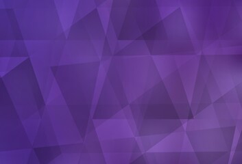 Obraz premium Light Purple vector abstract polygonal template.