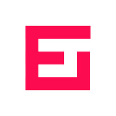 Fototapeta premium E logo Vector icon illustrations