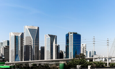 Obraz premium Estaiada Bridge