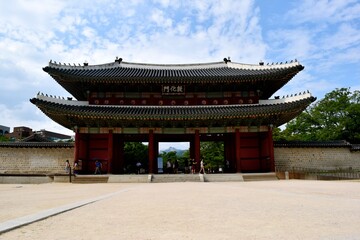 Obraz premium Gyeongbokgung Palace, Seoul, South Korea