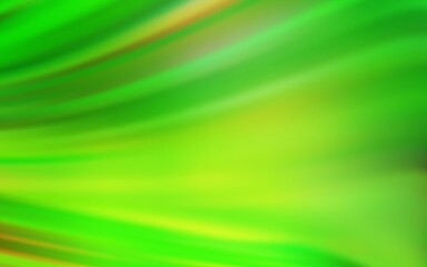 Light Green vector blurred and colored pattern. A completely new colored illustration in blur style. Background for designs.