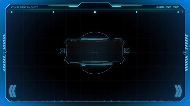 Please wait, a sign of a modern concept, a progress screen.