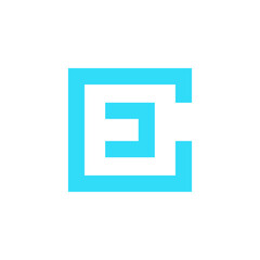 E logo letter vector icon illustrations