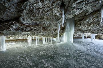 Pinezhsky karst caves in the Arkhangelsk region