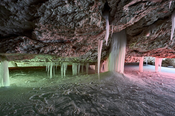 Pinezhsky karst caves in the Arkhangelsk region