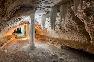 Pinezhsky karst caves in the Arkhangelsk region