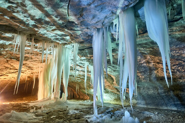 Pinezhsky karst caves in the Arkhangelsk region