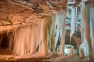 Pinezhsky karst caves in the Arkhangelsk region