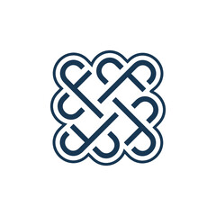 Fototapeta premium F logo vector letter icon illustrations