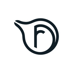 F logo vector letter icon illustrations