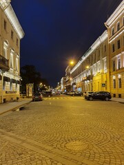Fototapeta premium street at night