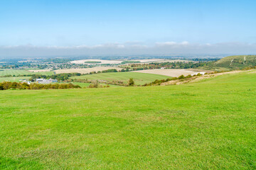 Obraz premium Dunstable Downs in the Chiltern Hills