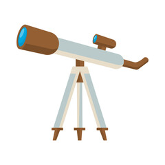 telescope device science isolated icon