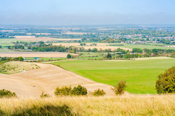 Fototapeta premium Dunstable Downs in the Chiltern Hills