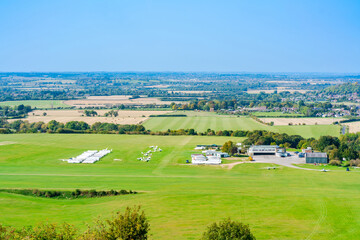 Fototapeta premium Dunstable Downs in the Chiltern Hills