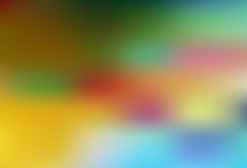 Light Blue, Yellow vector abstract bright pattern.