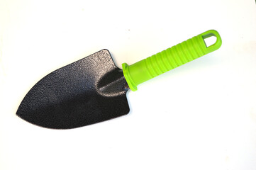 Garden scoop on a white background