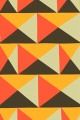 Geometry minimalistic artwork poster with simple shape and figure. Abstract vector pattern design in Scandinavian style for web banner, business presentation, branding package, fabric print, wallpaper