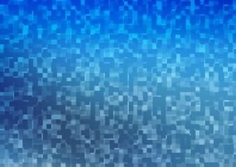 Light BLUE vector texture in rectangular style.