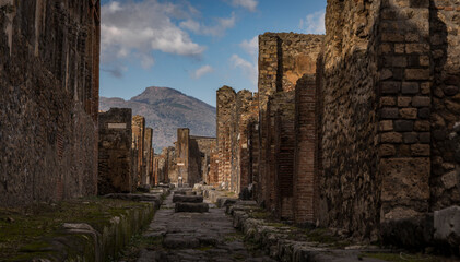 Włochy, Neapol, Pompeje - obrazy, fototapety, plakaty