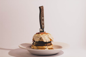 Hamburguesa Menu Mora Mora