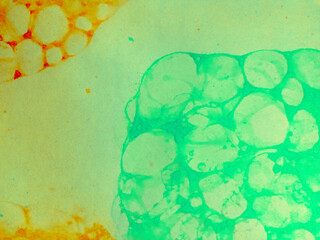 Watercolor Rustic Pattern. Yellow Futuristic