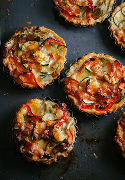Mini pizza appetizers